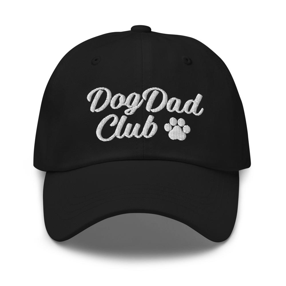 Zelda & Harley Apparel & Accessories Dog Dad Club Hat - Black