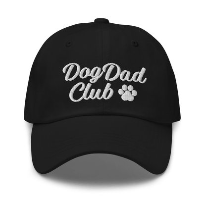 Zelda & Harley Apparel & Accessories Dog Dad Club Hat - Black